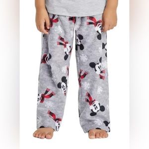 NWT Disney Mickey Mouse Fleece Pajama Pants